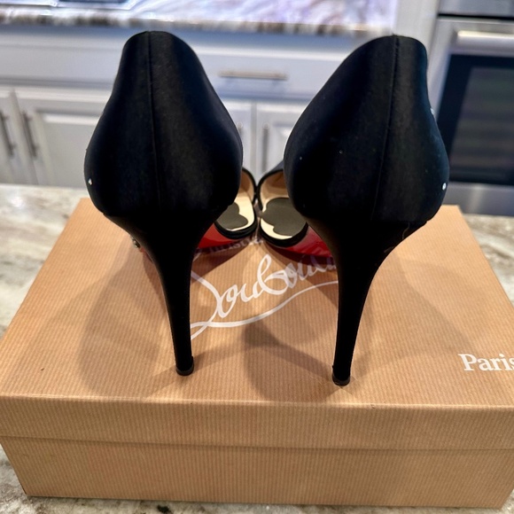 Christian Louboutin Strass Helmoon d’Orsay Pumps – Size 38 – Vintage 2004 - Picture 6 of 8
